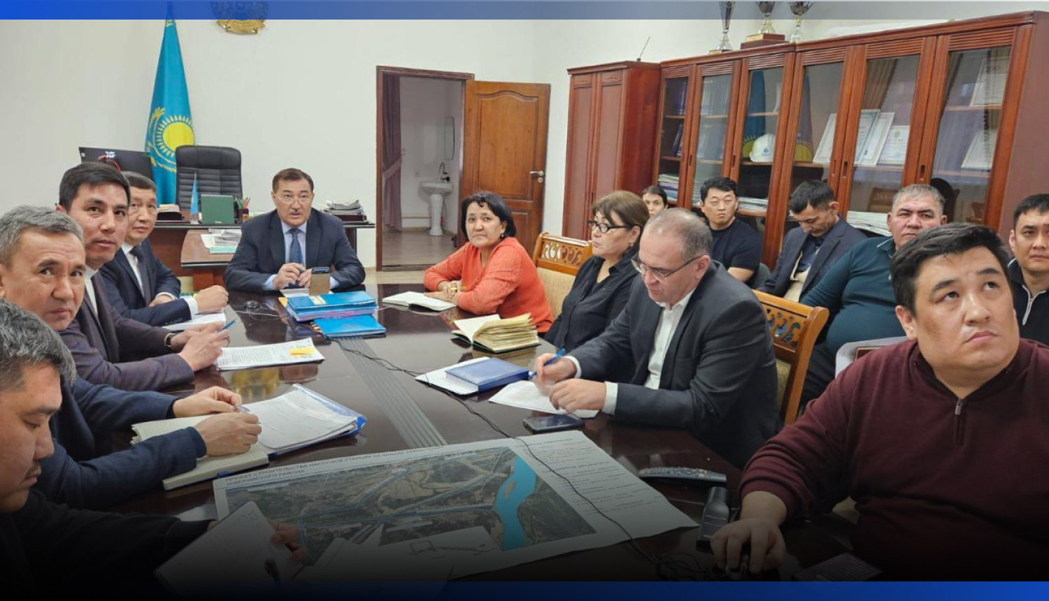 Image for Обсуждения проекта новой Конституции проходят во всех отделениях «Казводхоза»